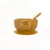Bamboo Eco Suction Bowl & Spoon - Image 6
