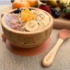 Bamboo Eco Suction Bowl & Spoon